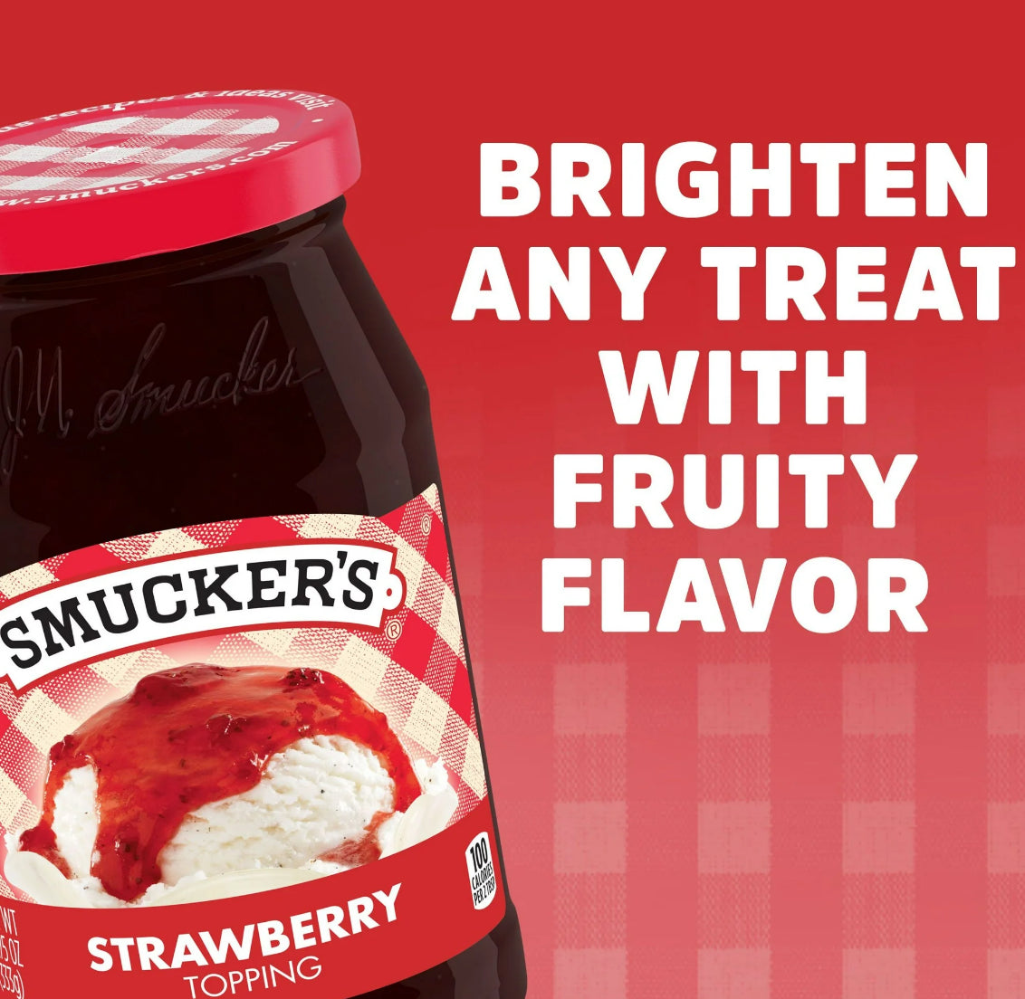 Smucker's Strawberry Topping, 11.75 Ounces (Pack of 4)