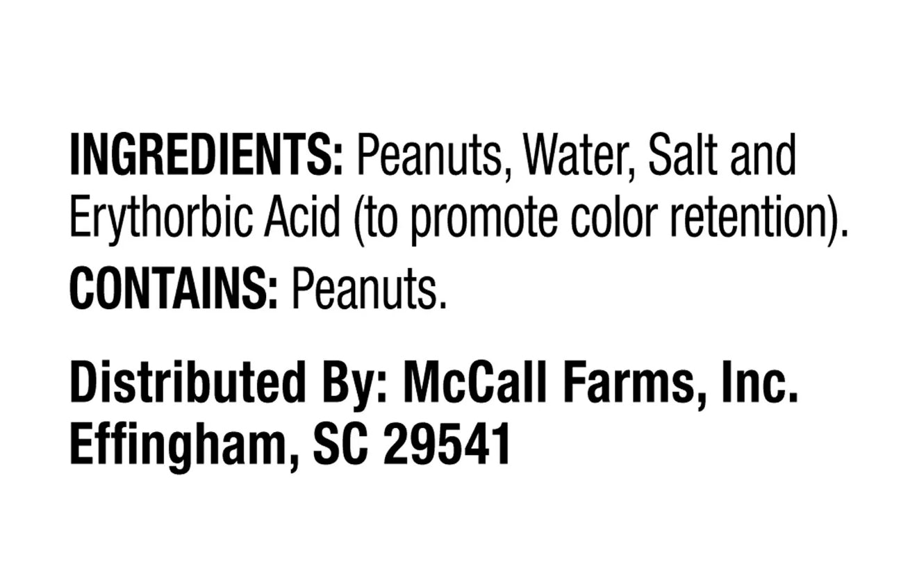 Peanut Patch Original Canned Boiled Peanuts 25oz can (Pack of 2)