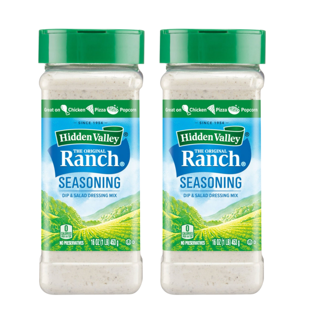 Hidden Valley Original Ranch Dressing and Seasoning Mix, 16oz (Pack of 2) (Bulk/Restaurant Size)