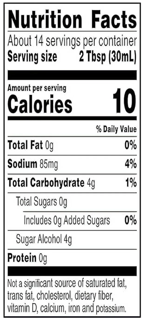 Smucker's Sugar Free Low Calorie Breakfast Syrup, 14.5 oz (Pack of 2)