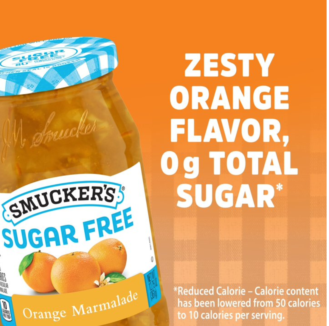 Smucker's Sugar Free Orange Marmalade, 12.75 oz. (Pack of 2)