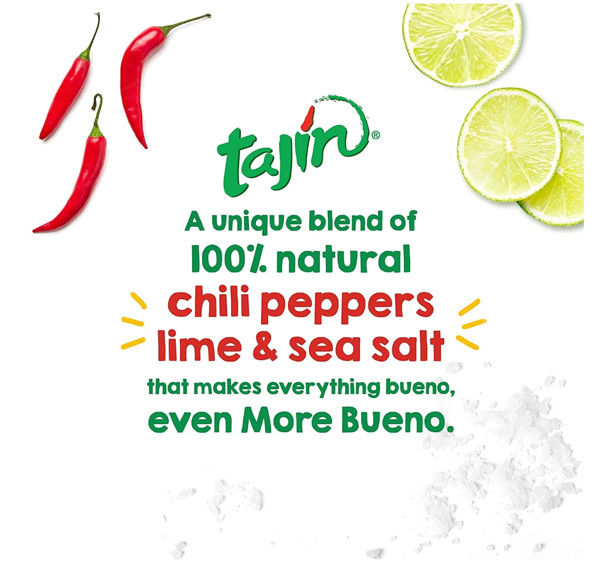 Tajin Classic Seasoning, 32oz (Pack of 2) (Restaurant/Bulk Size)
