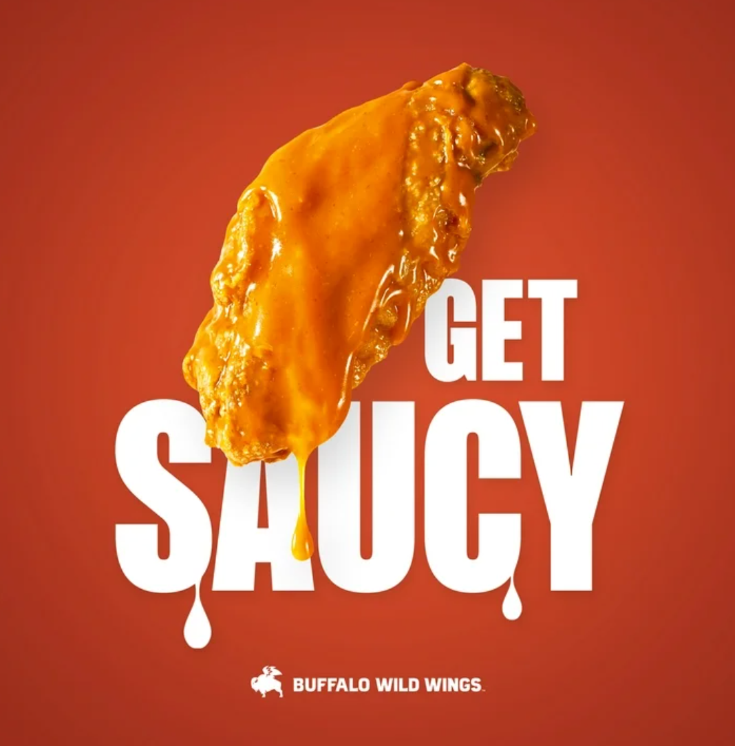 Buffalo Wild Wings Medium Buffalo Sauce, 12 fl. oz. (Pack of 4)