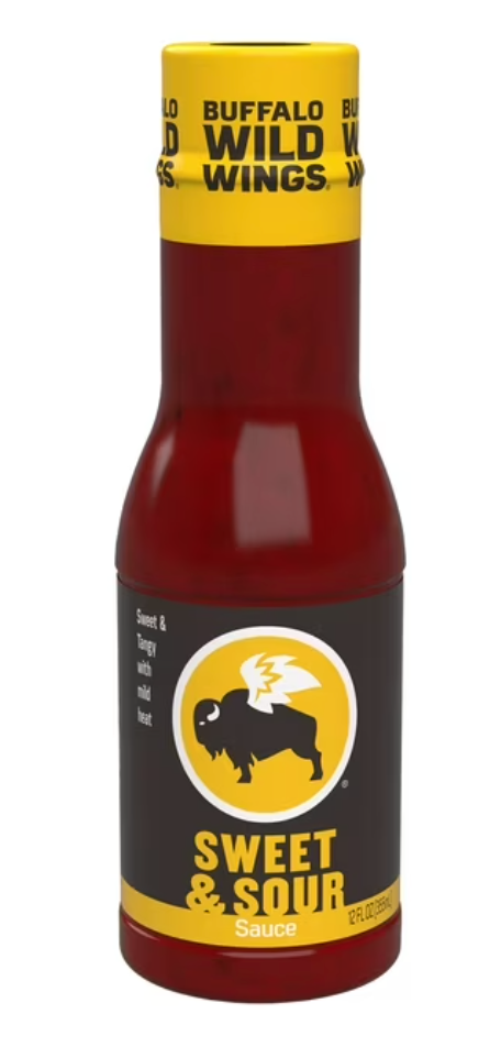 Buffalo Wild Wings Sweet & Sour Sauce, 12 fl. oz. (Pack of 2)