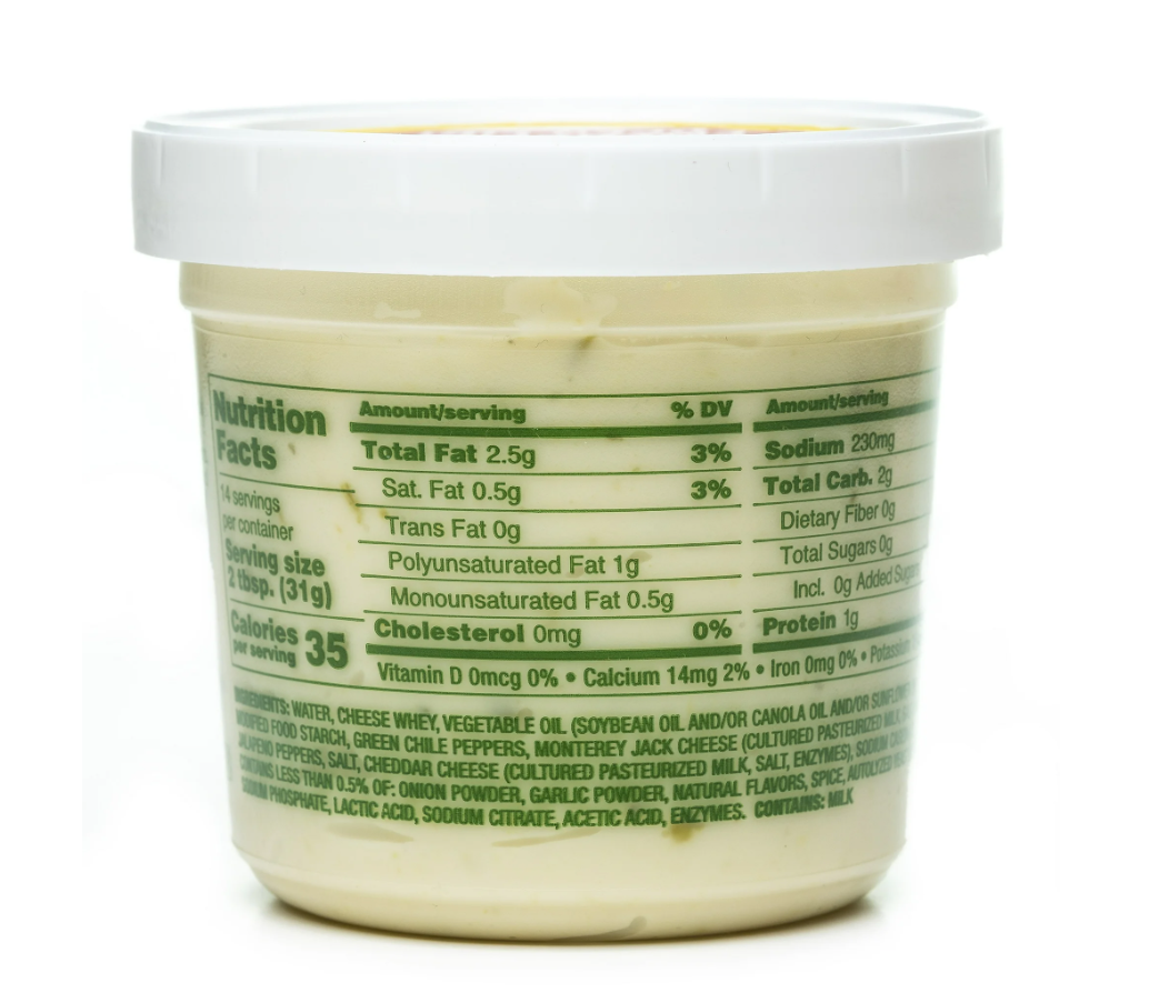 Ricos® Queso Pronto Mild Cheese Dip & Spread with Green Chiles, 15 oz