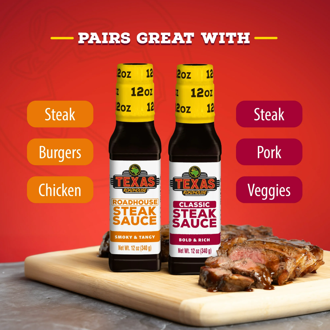 Texas Roadhouse Steak Sauce, Classic 12 Oz