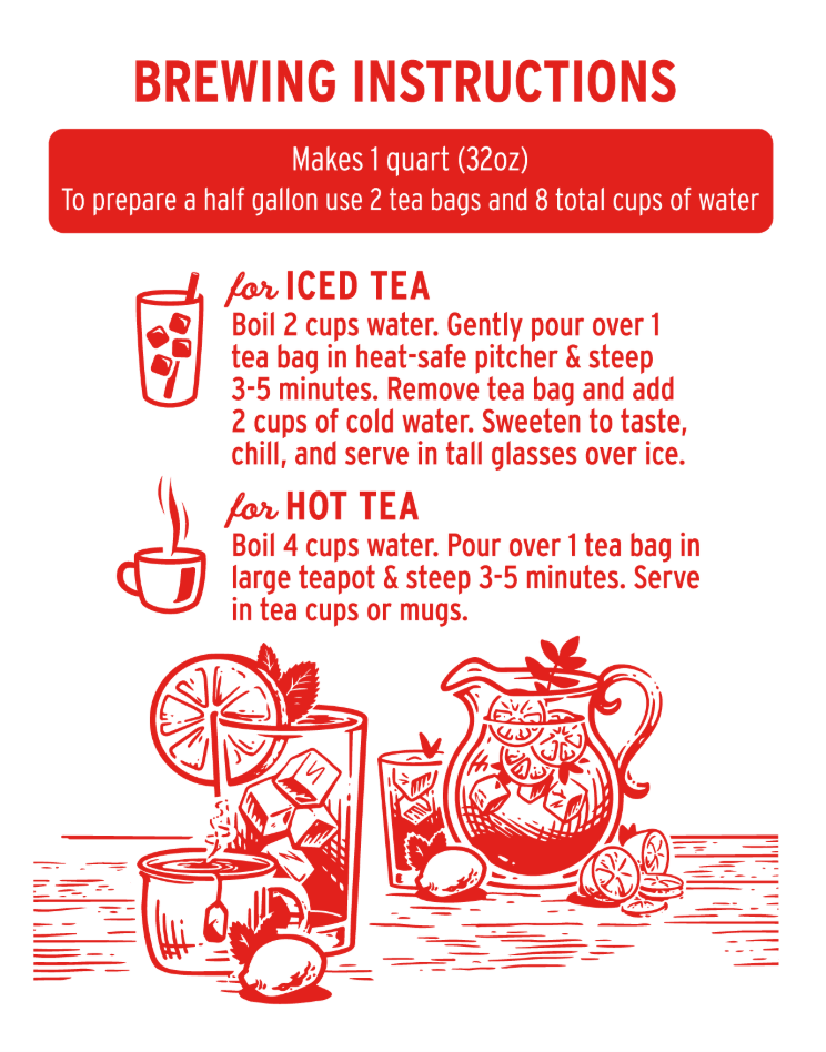 Luzianne Original Iced Tea, Tea Bags 48 ct. (Pack of 2)