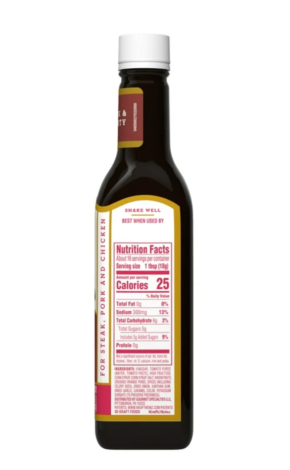 A1 Thick & Hearty Steak Sauce 10 Oz (Pack Of 3)