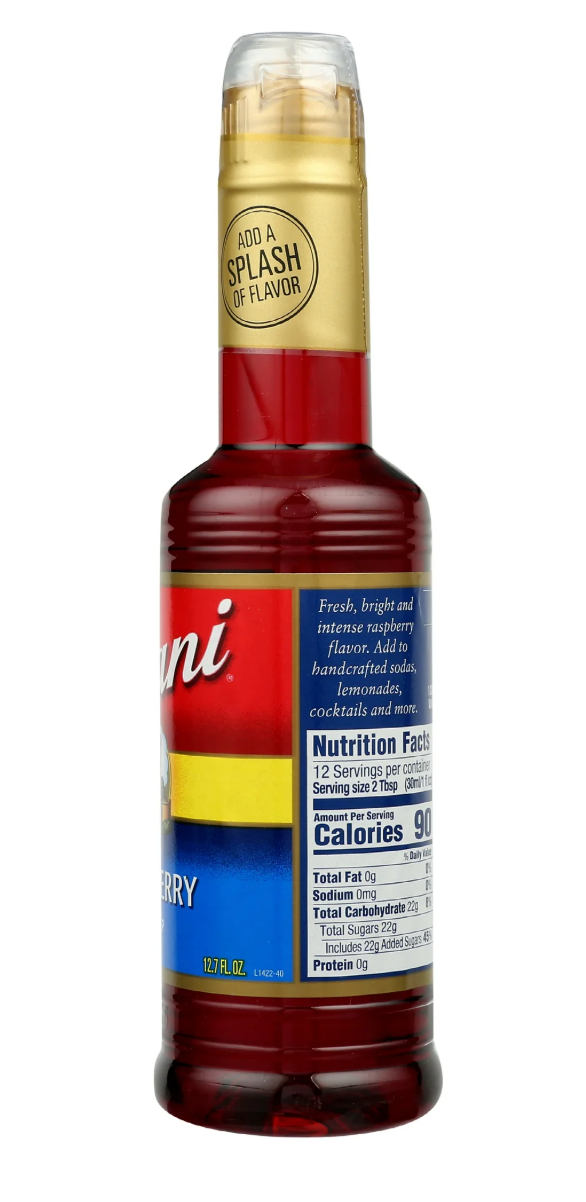 Torani Raspberry Syrup, 12.7 fl oz