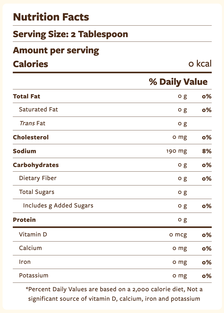 ToraniZero Calorie Beverage Sauce Chocolate 12.8 oz (Pack of 4)