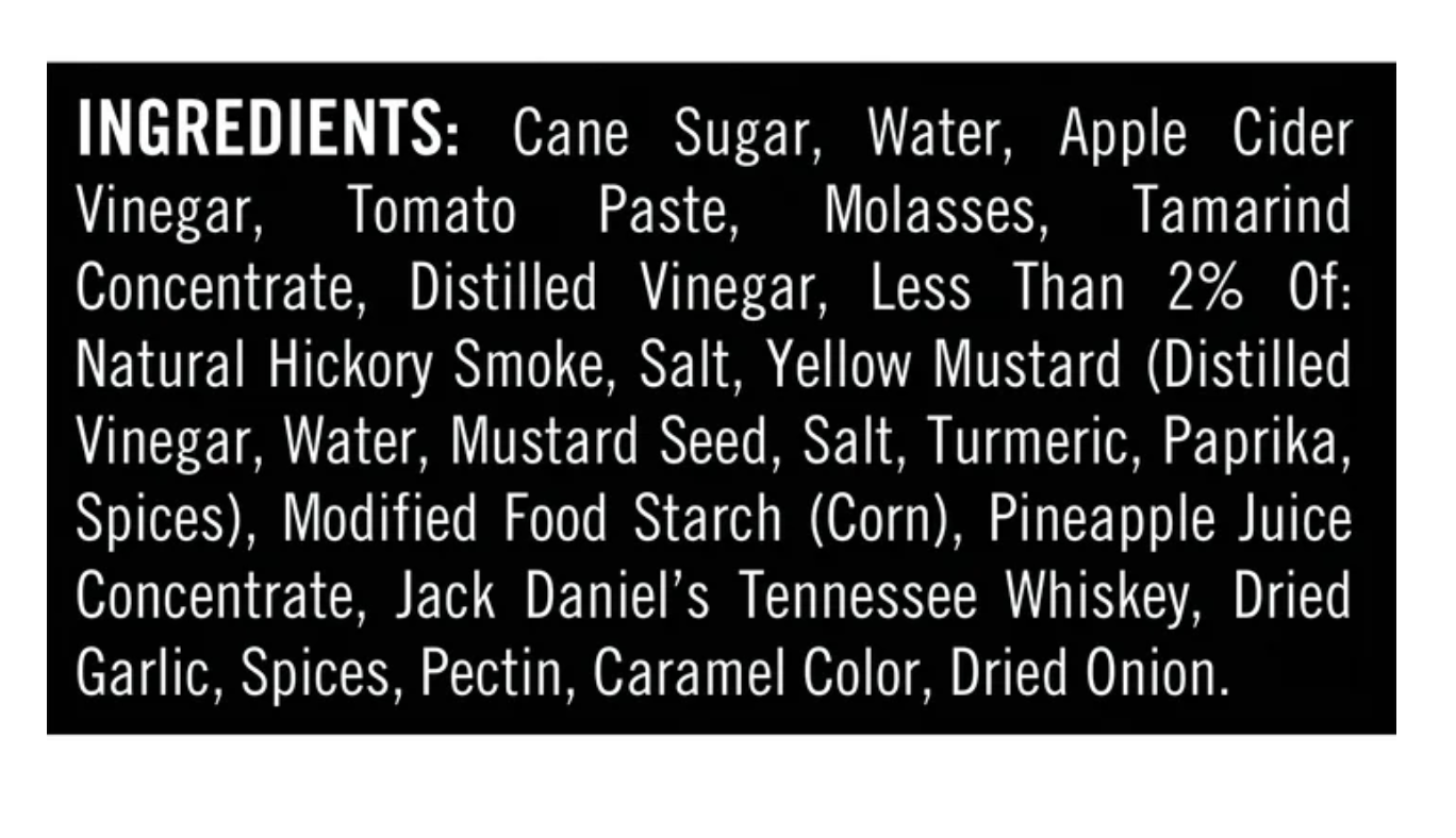 Jack Daniel's Original BBQ Sauce, 19.5 oz. (Pack of 2)