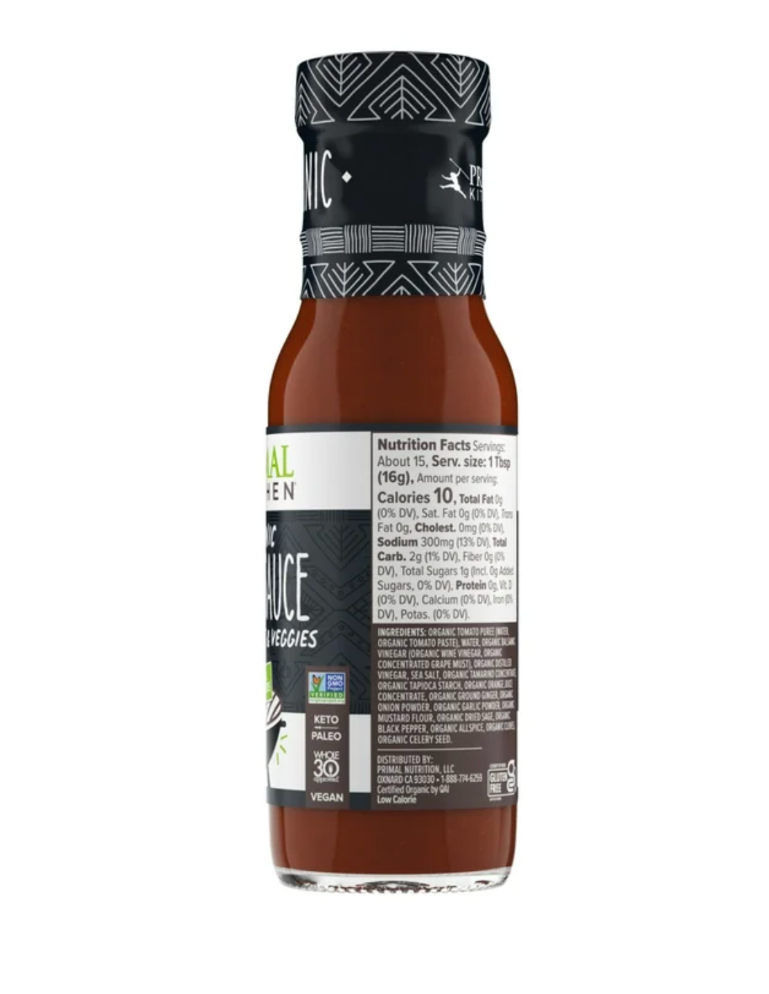 Primal Kitchen Organic Steak Sauce, Sugar Free, 8.5 oz (Pack of 3)