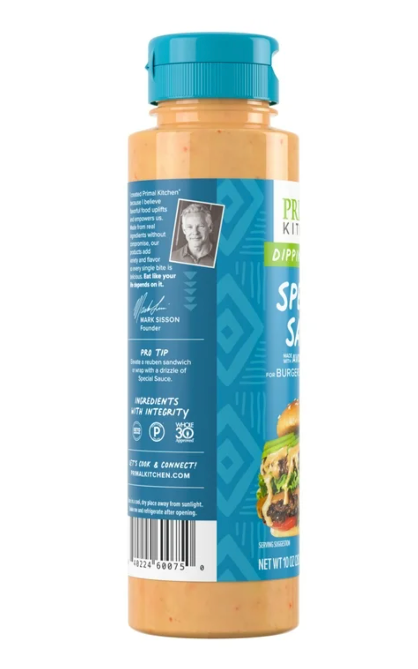 Primal Kitchen Special Burger Dipping Sauce, 10 oz (Pack of 4)