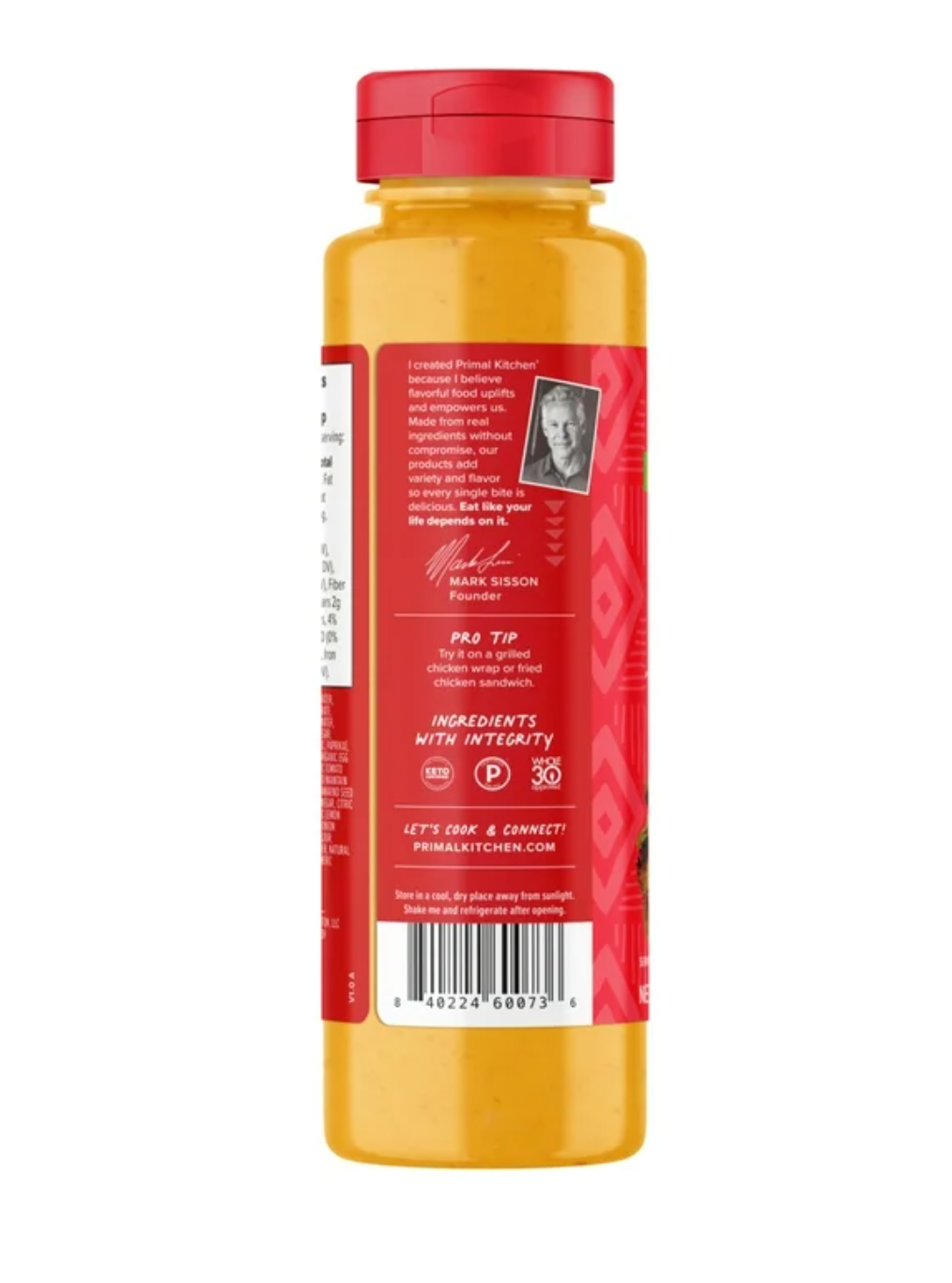 Primal Kitchen Chicken Dippin’ Sauce, 10 oz (Pack of 4)