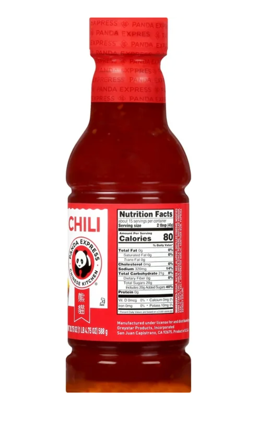 Panda Express Sweet Chili Sauce, 20.75 oz