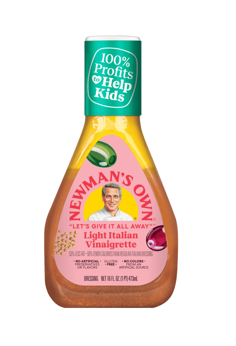 Newman's Own Light Italian Vinaigrette, 16 oz (Pack of 2)