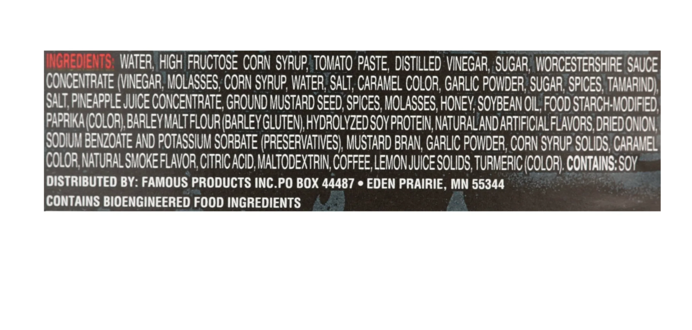 Famous Dave's BBQ Sauce Devil's Spit (Pack of 2)