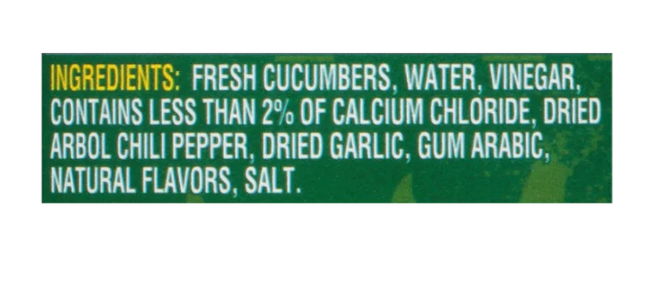 Famous Dave's Spicy Dill Pickle Chips, 24 fl oz Jar (Pack of 2)