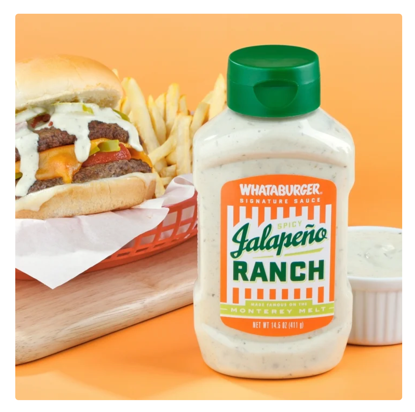 Whataburger Jalapeno Spicy Ranch, 14.5oz (Pack of 2)