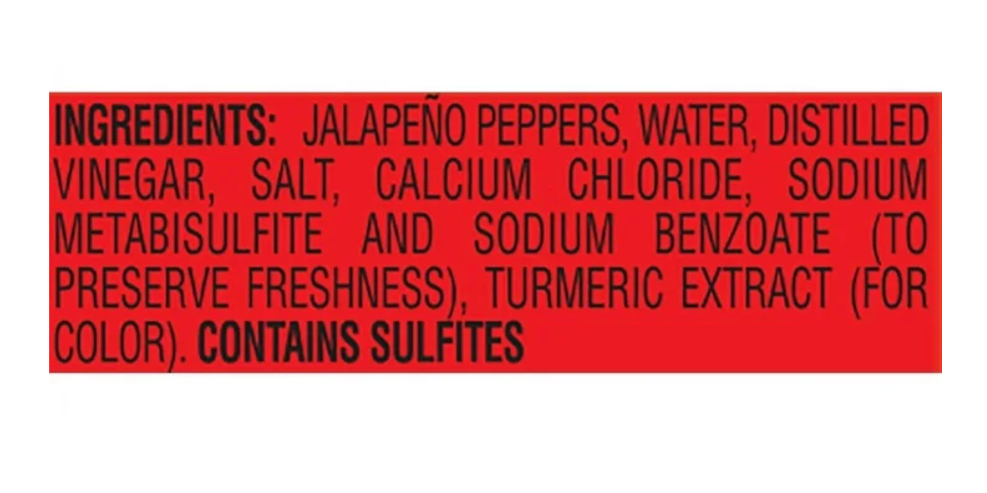 Trappey's Hot Sliced Jalapeño Peppers, 12 oz (Pack of 4)