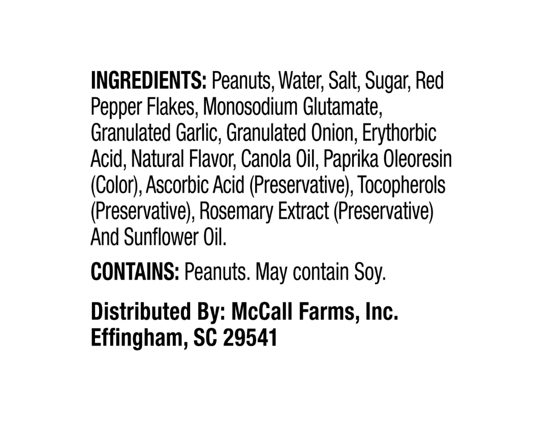 Peanut Patch Hot & Spicy Boiled Peanuts, 25 oz.