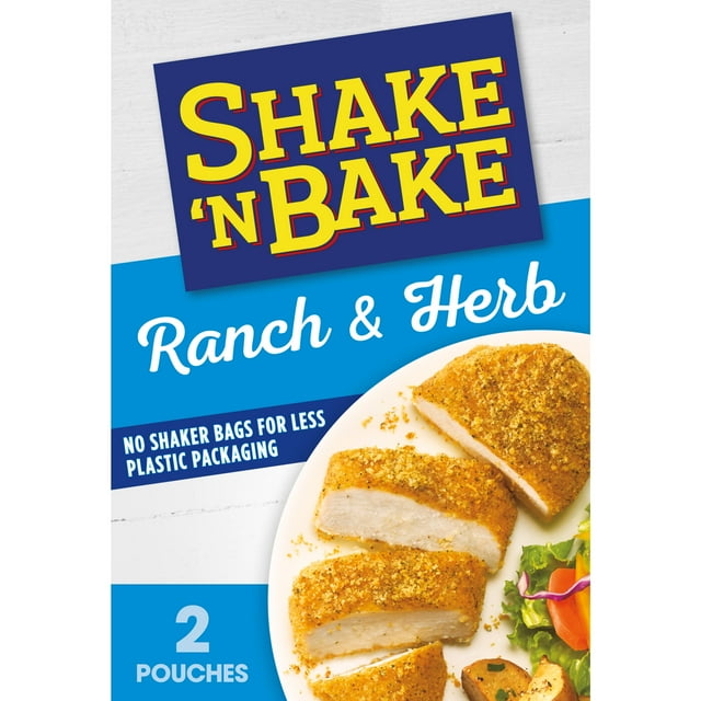 Shake ‘N Bake Variety Pack –6 oz Parmesan Crusted, BBQ Glaze, Ranch & Herb (3-Pack)