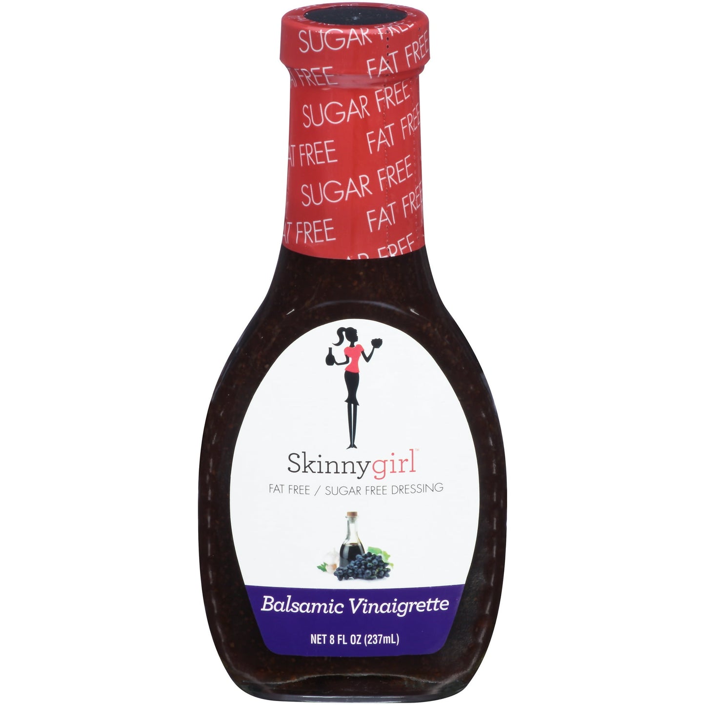 Skinnygirl Balsamic Vinaigrette Salad Dressing 8 fl. oz. Bottle (Pack of 2)