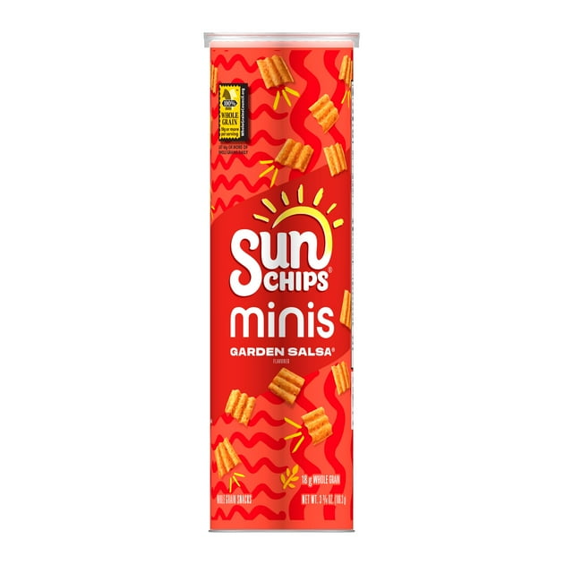 SunChips Minis 2-Flavor Variety Pack – Harvest Cheddar & Garden Salsa