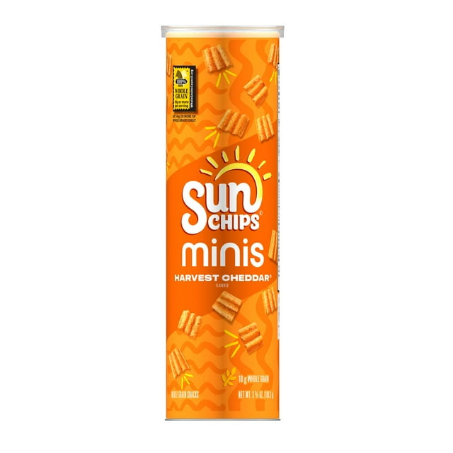 SunChips Minis 2-Flavor Variety Pack – Harvest Cheddar & Garden Salsa