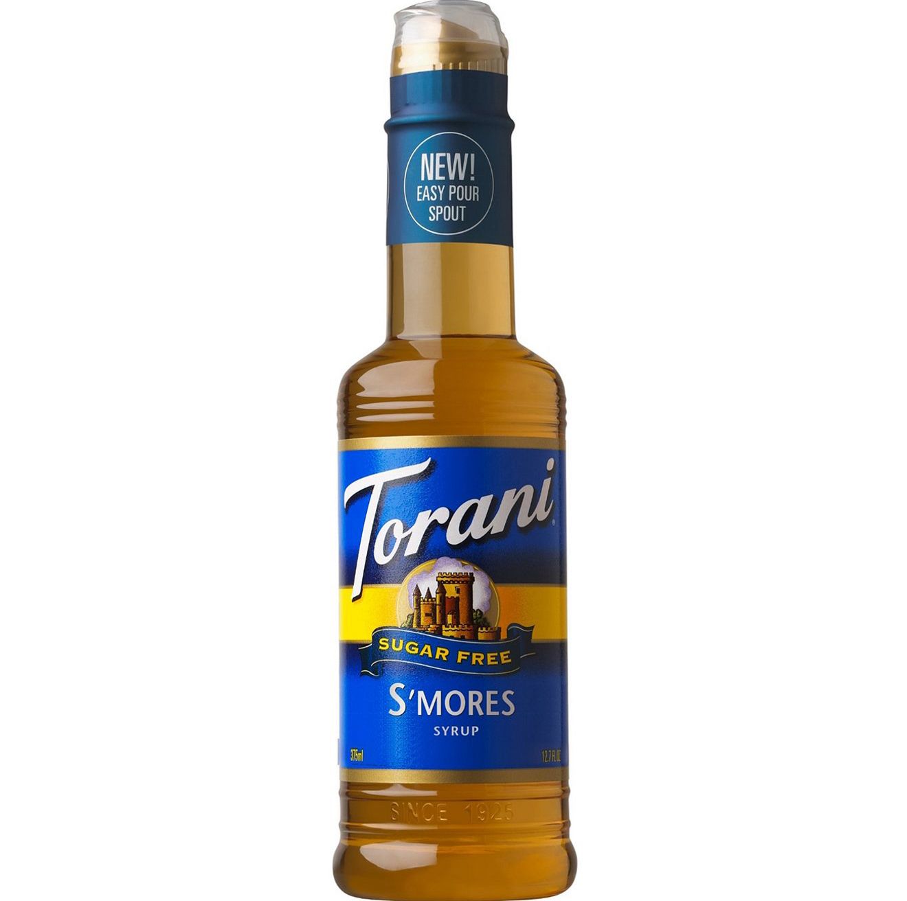 Torani Sugar Free Syrup Variety Pack, 12.7fl oz. (Vanilla, Classic Hazelnut, Classic Caramel, and S’mores)