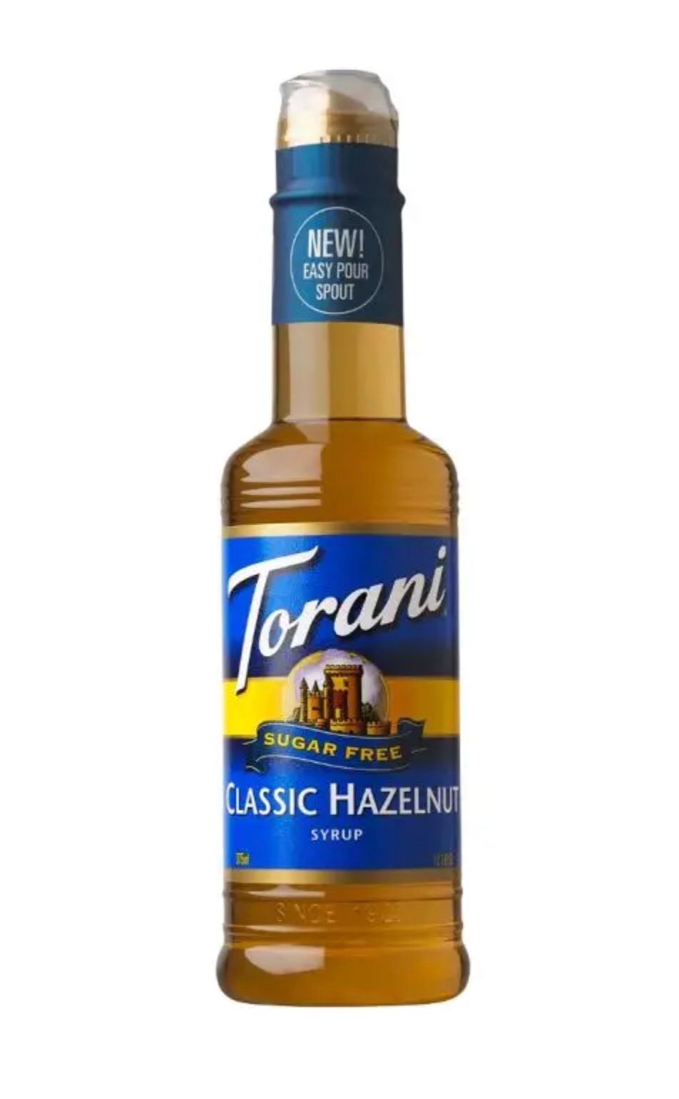 Torani Sugar Free Syrup Variety Pack, 12.7fl oz. (Vanilla, Classic Hazelnut, Classic Caramel, and S’mores)