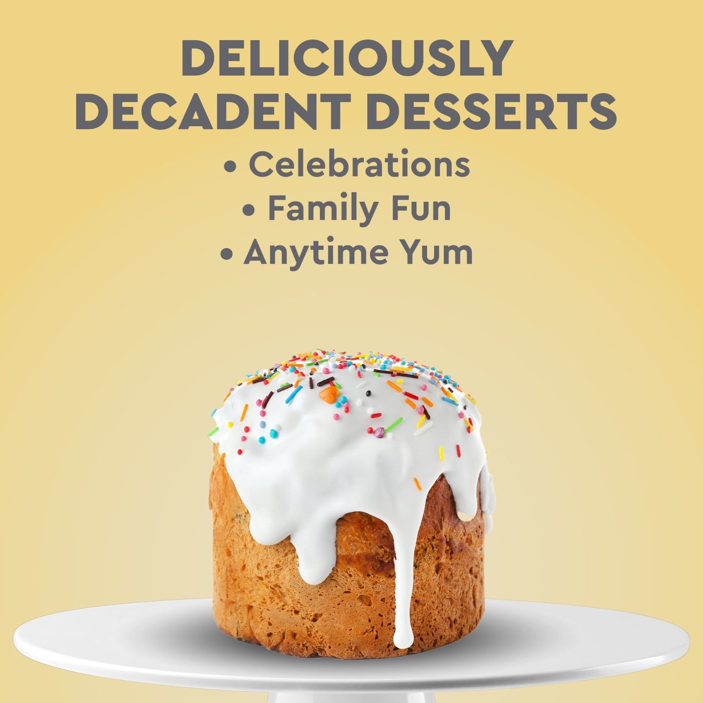 Duncan Hines Signature Perfectly Moist French Vanilla Cake Mix, 15.25 oz, Pack of 2