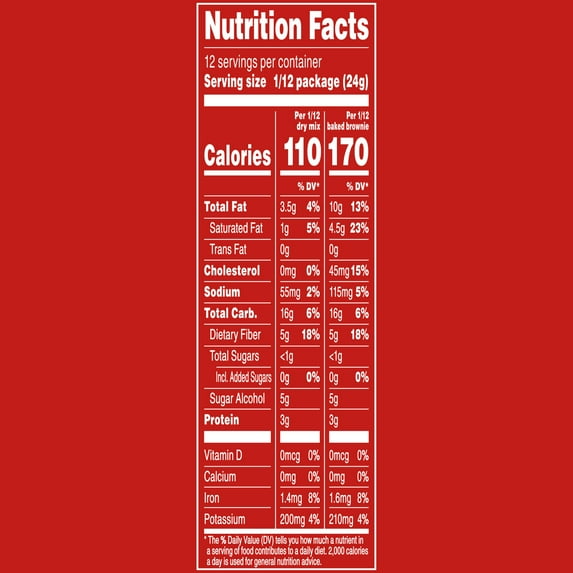 Duncan Hines Keto Friendly Chewy Fudge Brownie Mix, 10 oz, Pack of 4