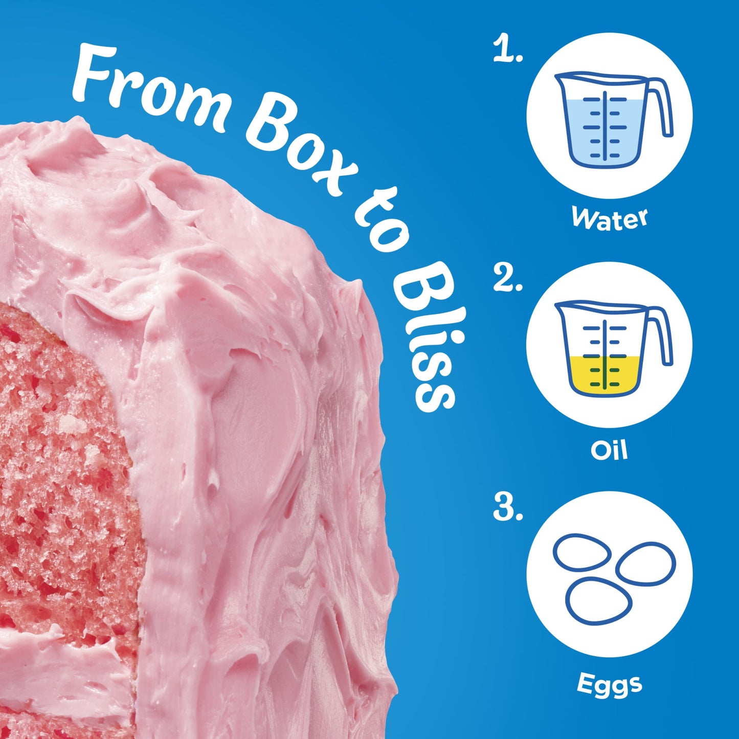 Pillsbury Moist Supreme Strawberry Cake Mix, 15.25 oz Box, Pack of 4