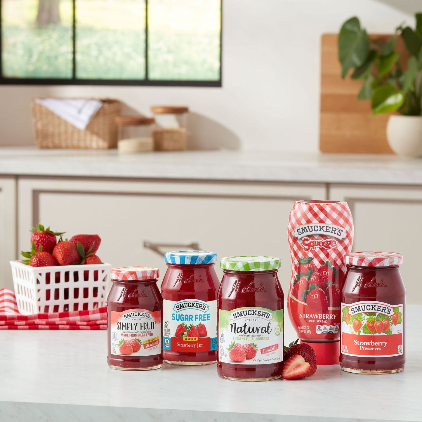 Smucker's Sugar Free Seedless Strawberry Jam with Splenda Brand Sweetener, 12.75 Ounces (Pack of 2)
