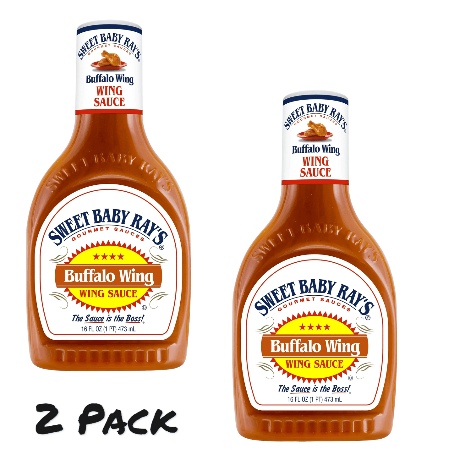 Sweet Baby Ray's Buffalo Wing Marinade and Sauce 16 oz (Pack of 2)