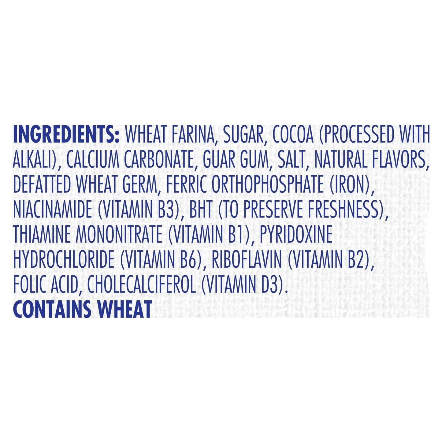 Cream of Wheat Instant Hot Cereal, Cocoa Flavor, Kosher, Shelf-Stable, 12.3oz, Pack of 4