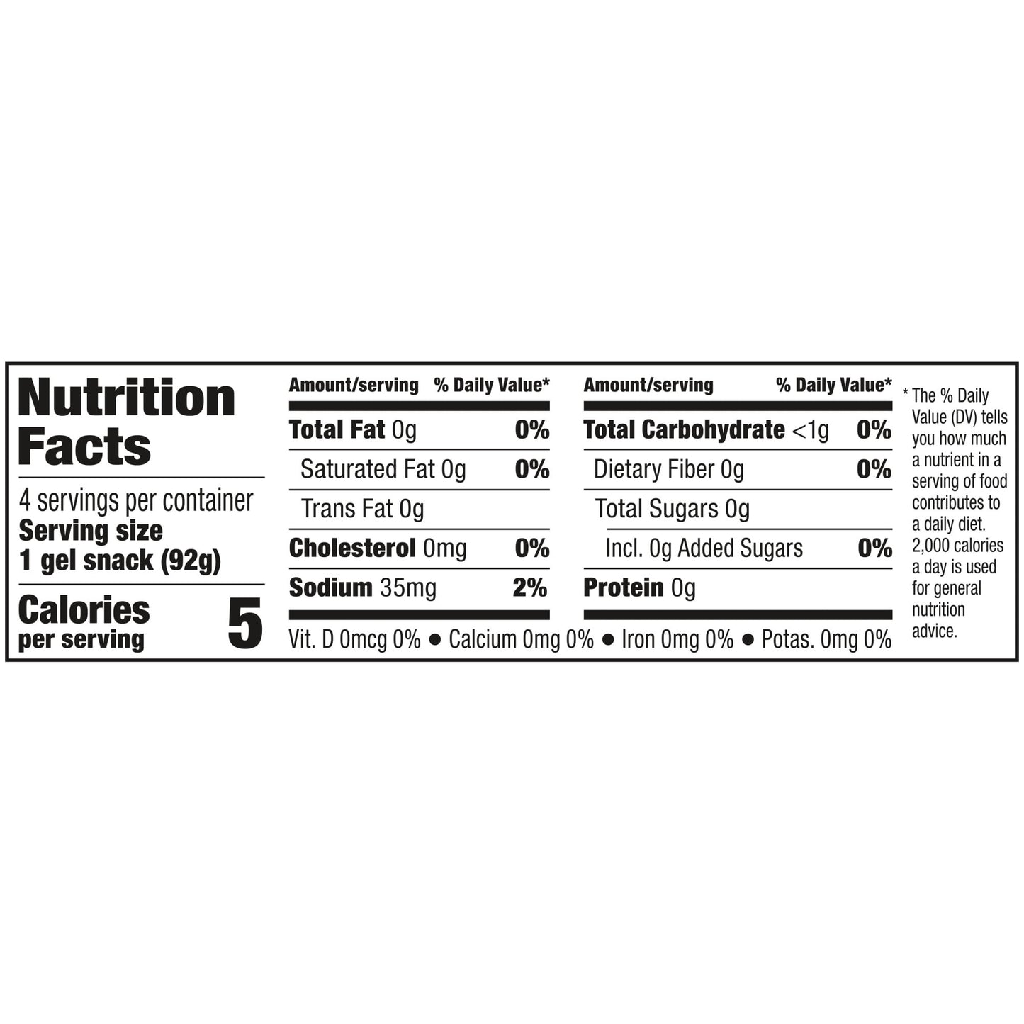 Snack Pack Zero Sugar Strawberry Flavored Juicy Gels, Lunchbox Snack, 3.25 oz Snack Cups, 4 Count, Pack of 4