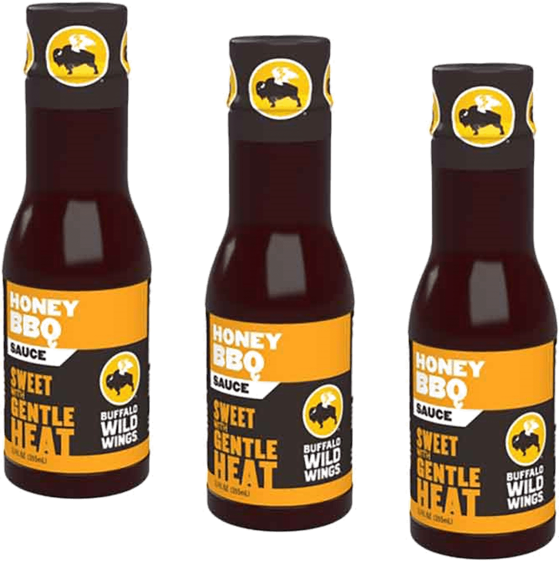 Buffalo Wild Wings Honey BBQ Sauce, 12 fl oz (Pack of 3)