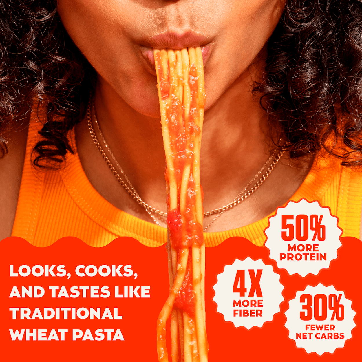 Banza Penne Pasta from Chickpeas, Shelf-Stable Protein Noodles, 8oz (Pack of 2)