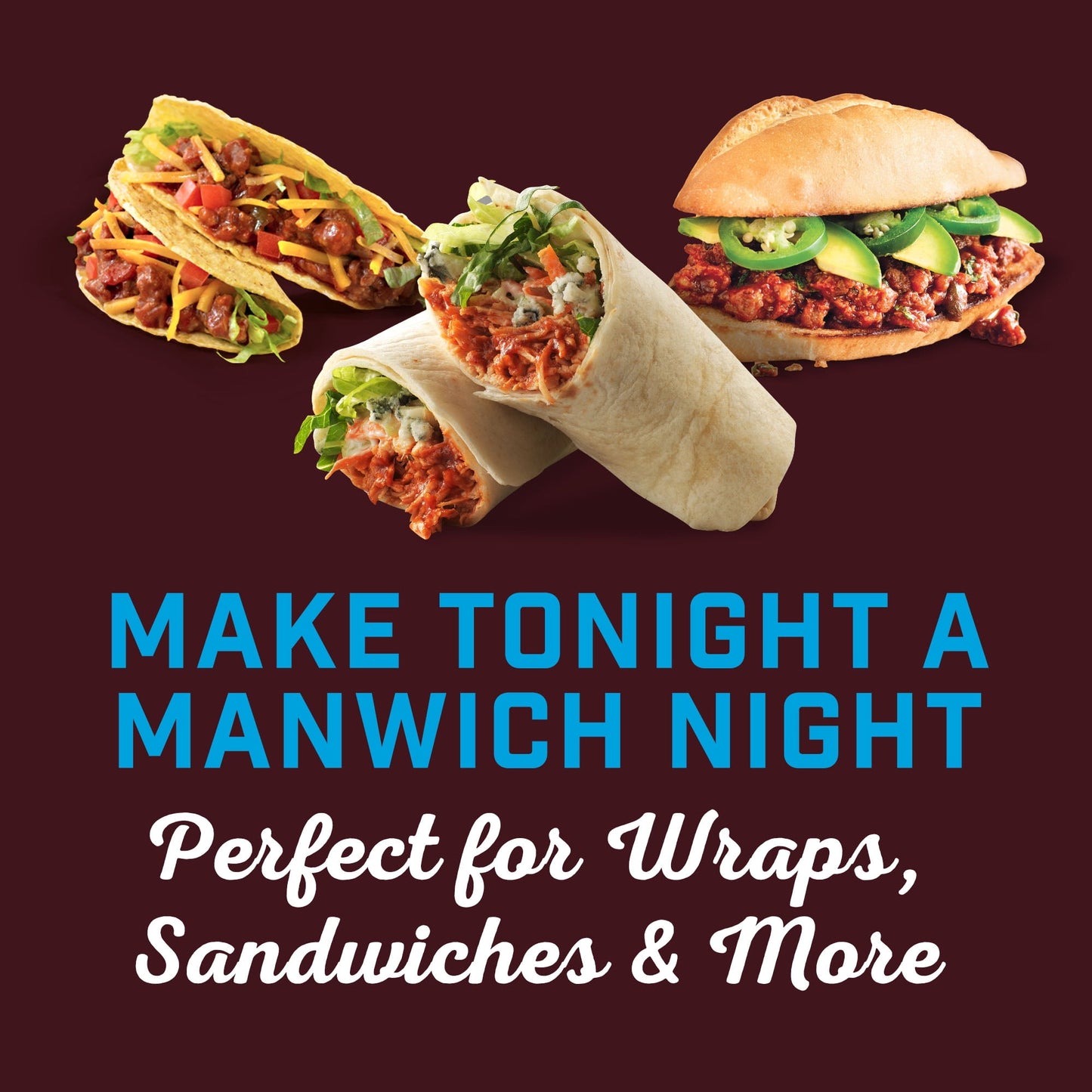 Manwich Original No Sugar Added Sloppy Joe Sauce, 15 oz. (Pack of 4)