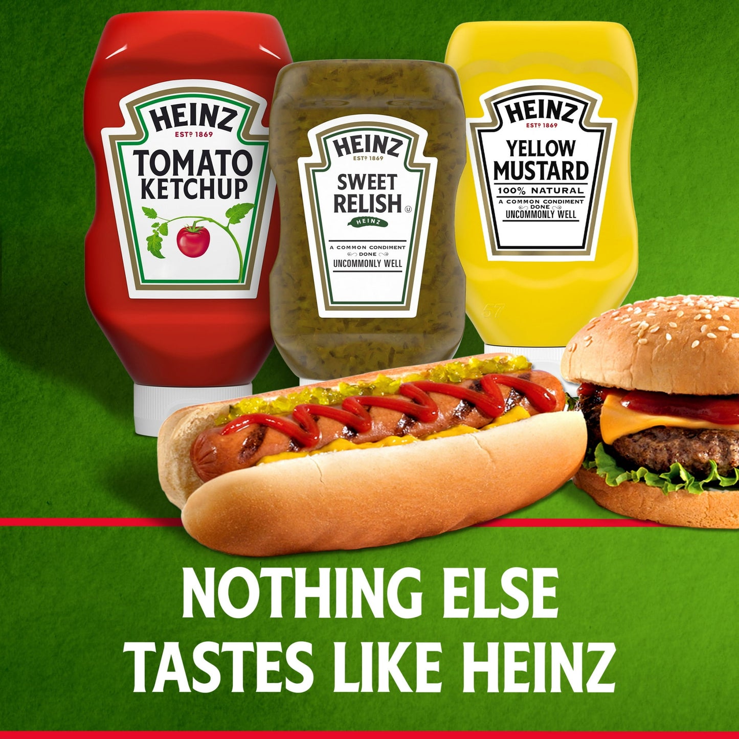 Heinz Sweet Relish, 12.7 fl oz Bottle, Pack of 4