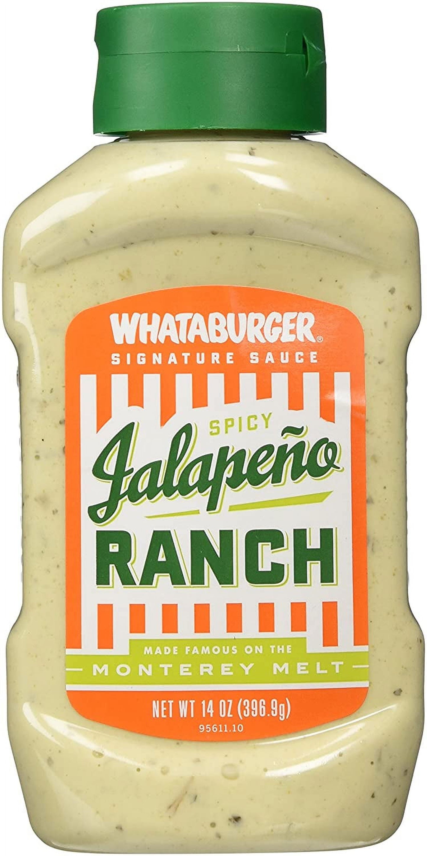 Whataburger Jalapeno Spicy Ranch, 14.5oz (Pack of 2)