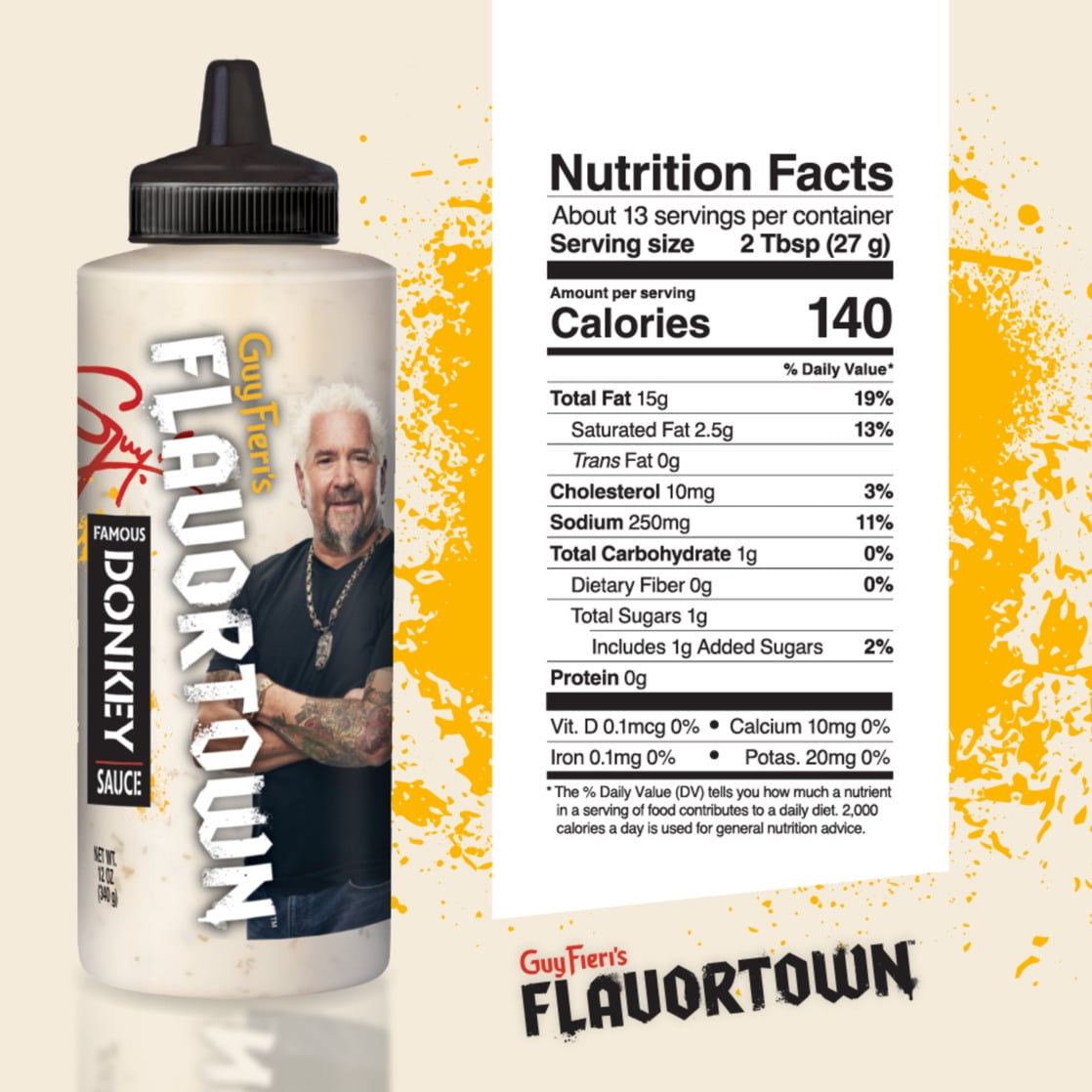 Flavortown Famous Donkey Sauce, 12 oz