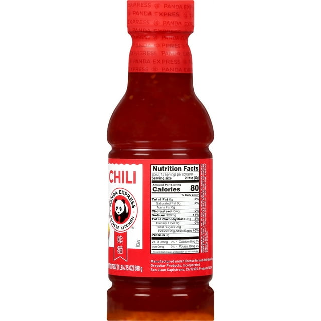 Panda Express Sweet Chili Sauce, 20.75 oz (Pack of 4)
