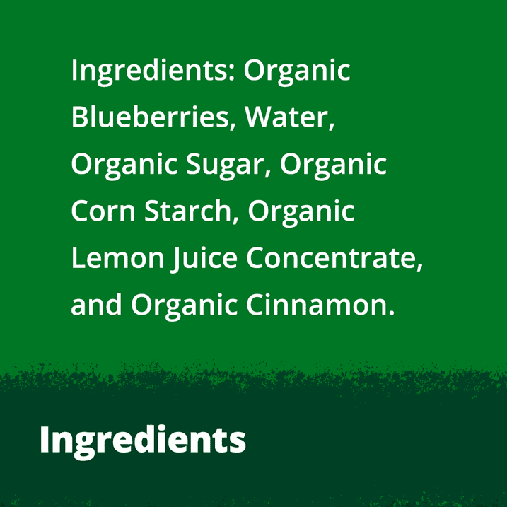 Lucky Leaf Organic Fruit Filling Blueberry, 21.0 oz