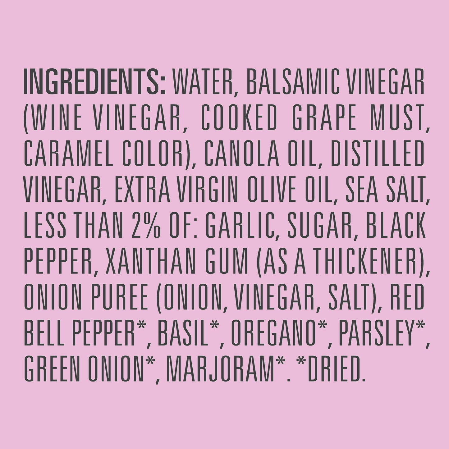 Newman's Own Salad Dressing, Light Balsamic Vinaigrette, 16oz bottle, Pack of 2