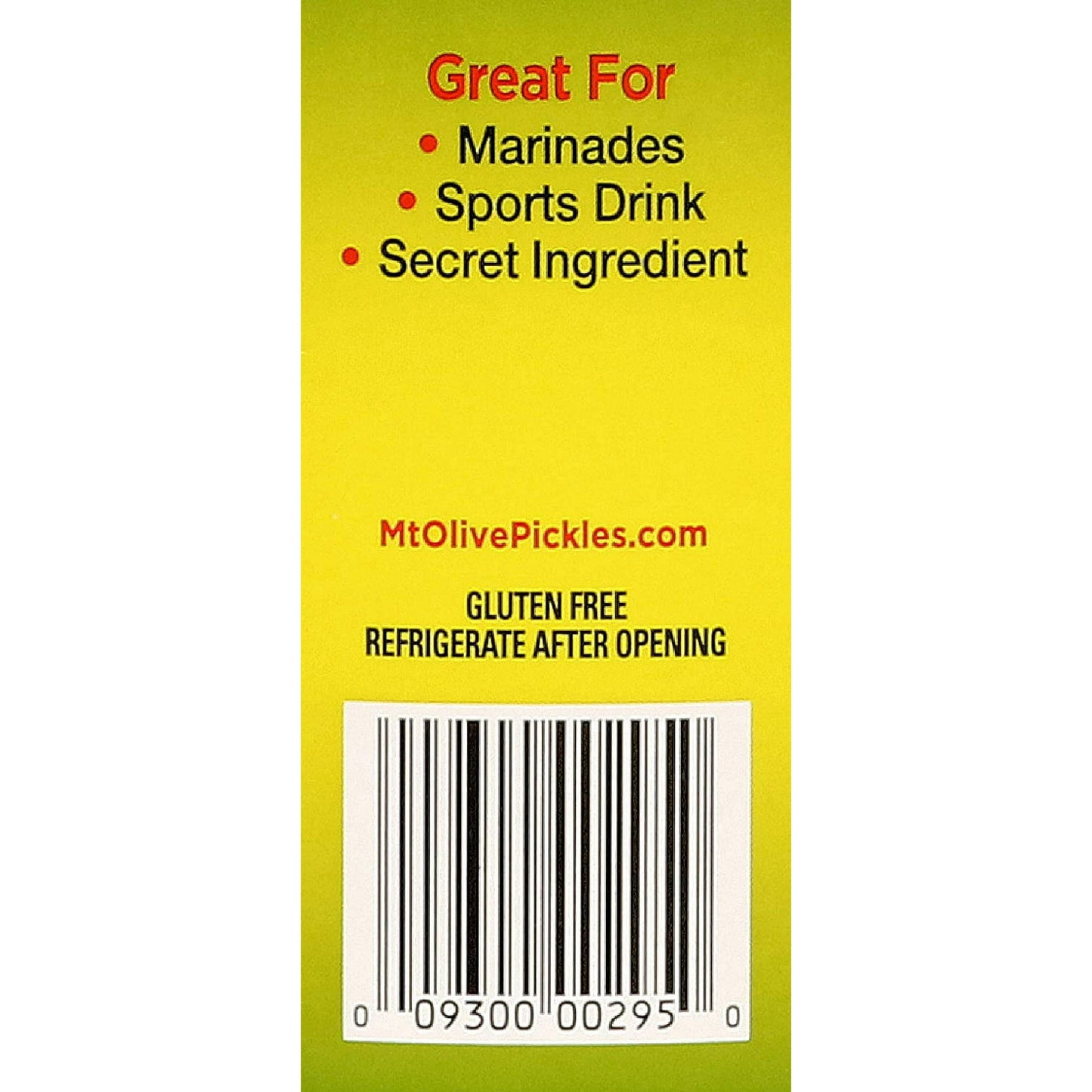 Mt. Olive Pickle Juice 100% Kosher Dill Pickle Brine, 64 Ounce Bottle (Pack of 1)