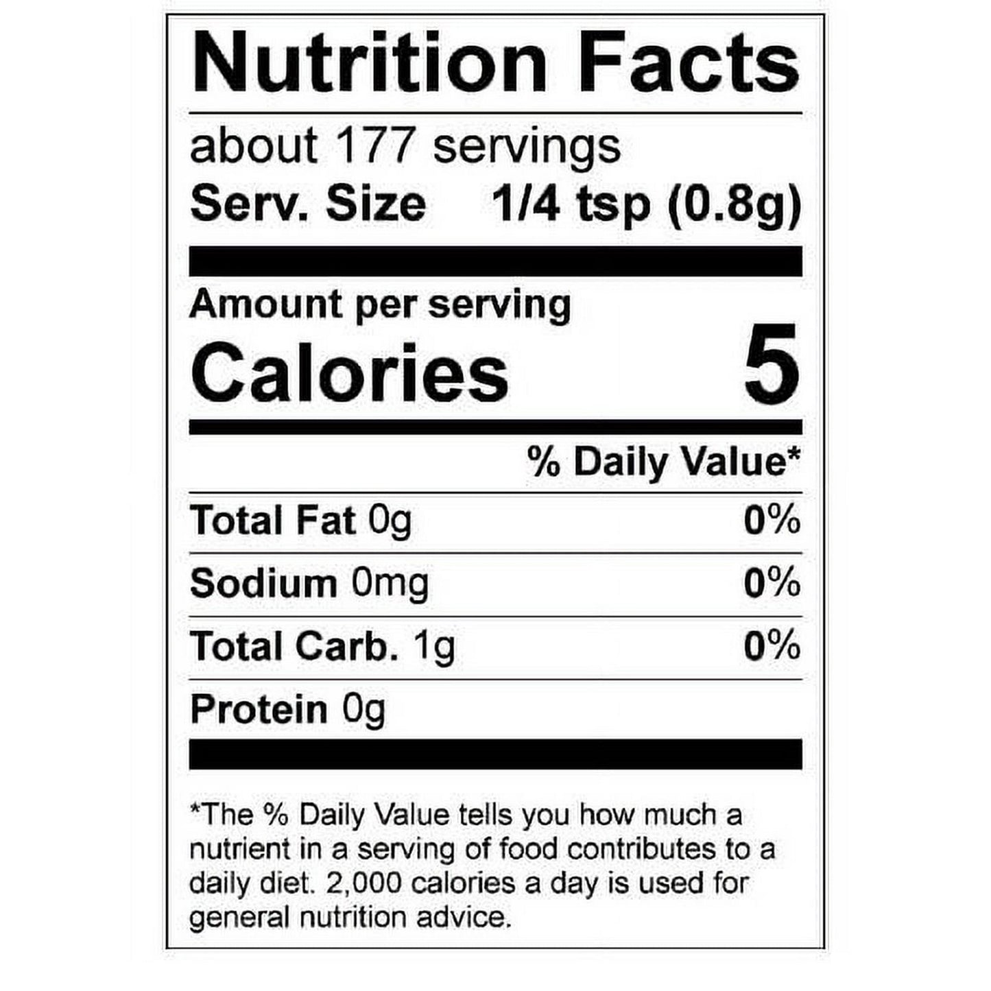 Tony Chachere's No Salt Seasoning Blend, 5 oz (Pack of 4)