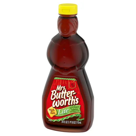 Mrs. Butterworth's Lite Syrup, 24-Ounce (Pack of 4)
